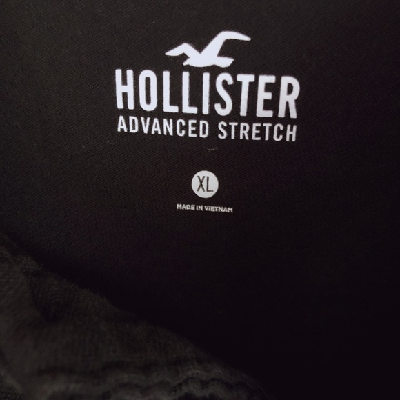 Hollister Advanced stretch Mens Polo XL - black - Picture 5 of 5